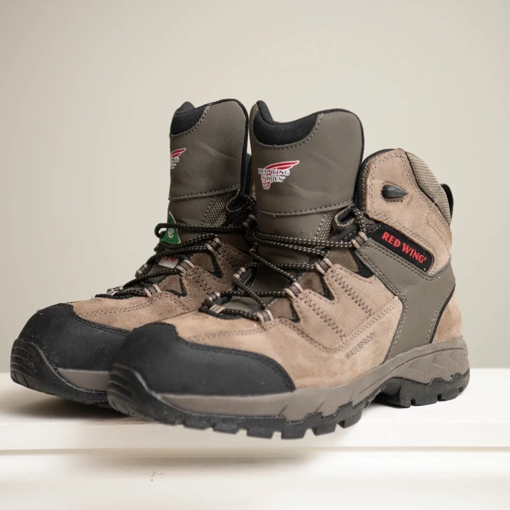 RED WING TruHiker Mens Sz 9 Steel Toe Waterproof Work Boots Hiking Campcore Gorp - Picture 1 of 7